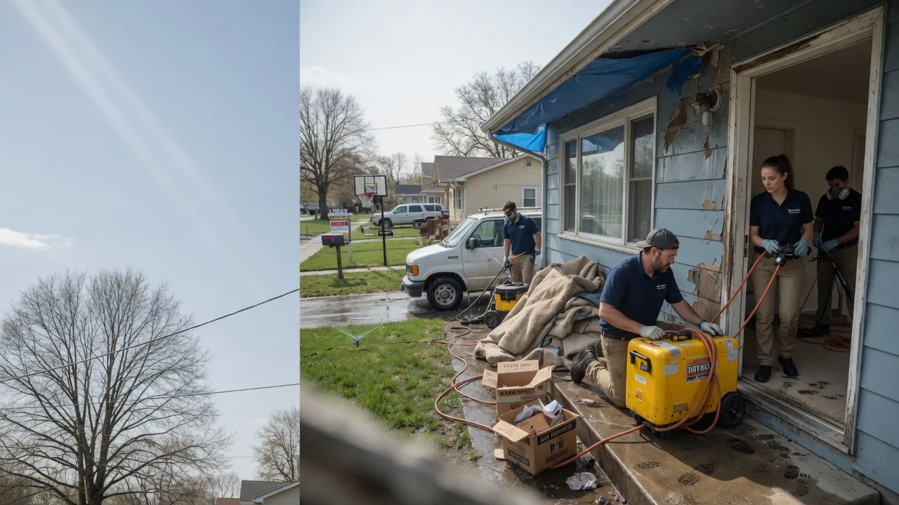 Basement Flood Cleanup in Mexican Springs, NM near me